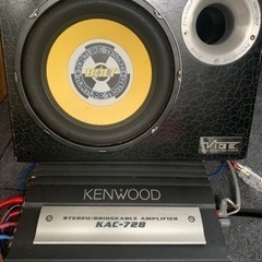 １０インチウーハースピーカアンプセット
