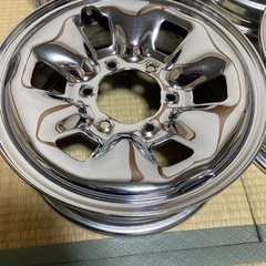 ハイラックス純正メッキホイール　15インチ　ハイエース等に
