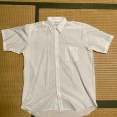 市川南高校の夏用ポロシャツと半袖白シャツ