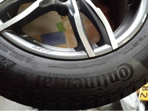 BMW X3シリーズ冬用タイヤ4本セットホイール付