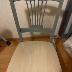 【ネット決済】ダイニングテーブル　椅子2脚付き