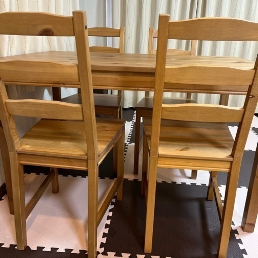 IKEA】JOKKMOKK ヨックモック(ダイニングテーブル、椅子付き 送料無料