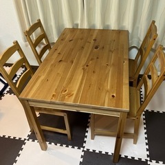【IKEA】JOKKMOKK ヨックモック(ダイニングテーブル、...