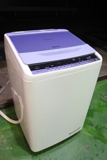 日立 15年式 BW-7WV 7kg 洗い 簡易乾燥機能 洗濯機 ファミリータイプ 11*23
