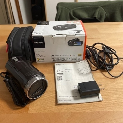 ビデオカメラ　中古　HDR-CX535