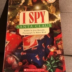 英語の絵本　【クリスマス】【I Spyシリーズ】