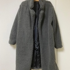 ふわふわ　モコモコ　ロングコート　3XL