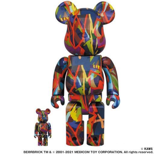 【未開封】 BE@RBRICK KAWS TENSION 100% \u0026 400%