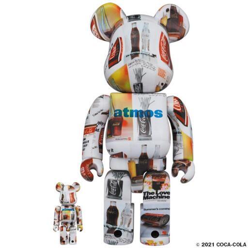 正規品販売！ ベアブリック BE@RBRICK atmos × Coca-Cola フィギュア