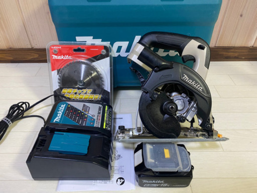 中古 マキタ　HS471D 18V 充電式マルノコ　カスタムマットカラー