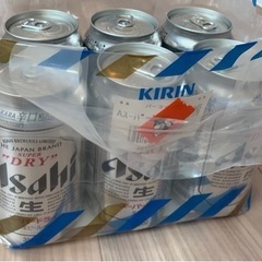 【ネット決済】アサヒスーパードライ　350ml✖️６缶　