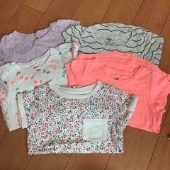 【ネット決済】ベビーTシャツ5枚