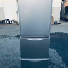 ①‼️350L‼️302番 シャープ✨ノンフロン冷凍冷蔵庫✨SJ-WA35X-S‼️