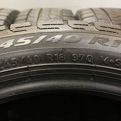 PIRELLI ICE ASIMMETRICO 245/40R18 18インチ スタッドレス 4本 バリ溝 