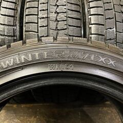 DUNLOP WINTER MAXX WM01 225/45R17 17インチ スタッドレス 4本 バリ溝 レクサスIS ベンツ/Cクラス VW/ゴルフ等　(MTL113)クレジットカード QRコード決済可能
