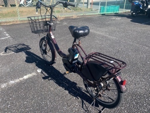 ヤマハ PAS Babby 電動アシスト 自転車 3段ギア 機関良好 充電器あり ...