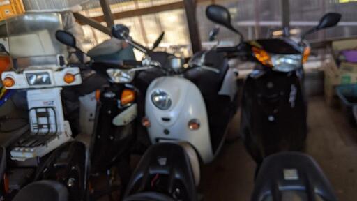 屋根下保管 ヤマハ ホンダ スズキ 原付 スクーター 3万〜68000円販売