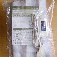 ◆新品未使用◆ 敷き電気毛布  丸洗いOK 室温センサー付