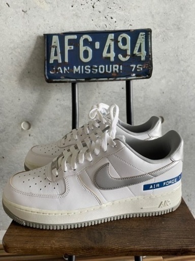 NIKE AIR FORCE 1 ’07 LV8 DC5209-100 ナイキ エアフォース 27.0cm ラベルメーカー　アーカイブ美品