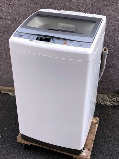 ⑰【税込み】アクア 7kg 全自動洗濯機 AQW-GP70E 17年製【PayPay使えます】