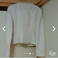 お譲り先決定　婦人ツイードジャケット　サイズ11号 - 服/ファッション
