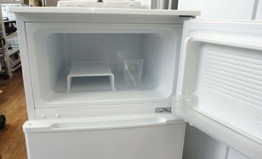 札幌 90L 2015年製 2ドア冷蔵庫 ハーブリラックス ヤマダ電機 YRZ