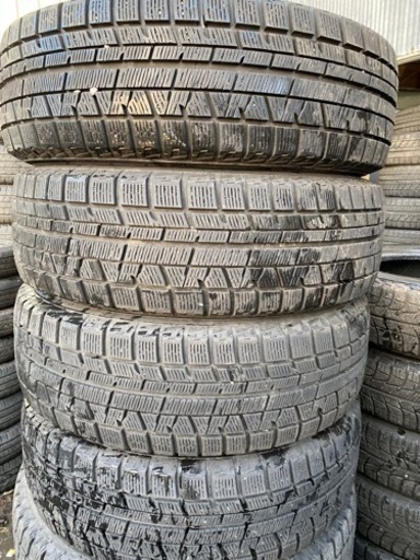 バリ山 YOKOHAMA IG50プラス 195/65R15 スタッドレス タイヤ 2017年製