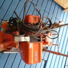 ニッチ　NITCH トロリー付きウィンチ　EC40100 /ケーブルカッシャー3点付属（KC-101）3層200ｖ