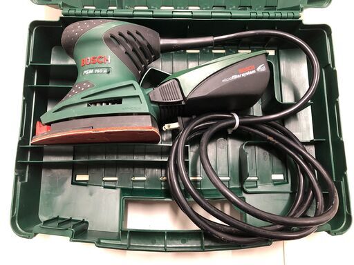 吸じんマルチサンダー BOSCH PSM160A ※動作チェック済み