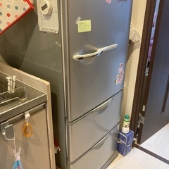 【ネット決済】2007年製　冷蔵庫　サンヨー
