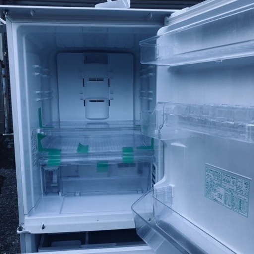 冷蔵庫 SHARP 356L 2019年製 鏡面 両開き ☆プラス5000円〜にて配送可
