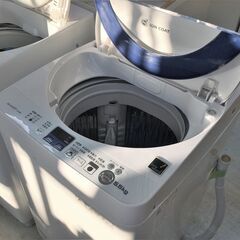 洗濯機の分解クリーニング行っています！配送設置込み！シャープ5.5K洗濯機
