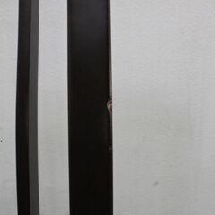 NEVAN  シギヤマ家具 ブラック木目 155センチ ダイニング5点セット チェア4脚 UV塗装 木製 ホワイト天板   中古家具 店頭引取歓迎 R4617)