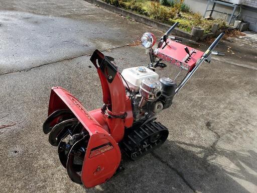 「受け渡し者決定済」ホンダ除雪機　HS80 中古品　稼働確認済