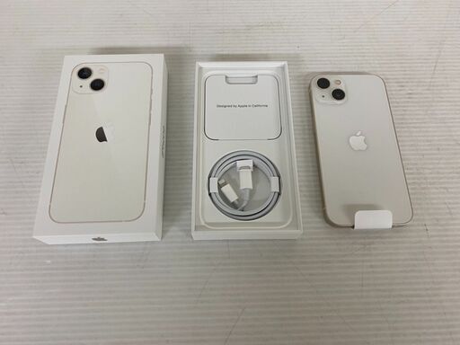 新品！iPhone13 128GB au SIMロック解除済