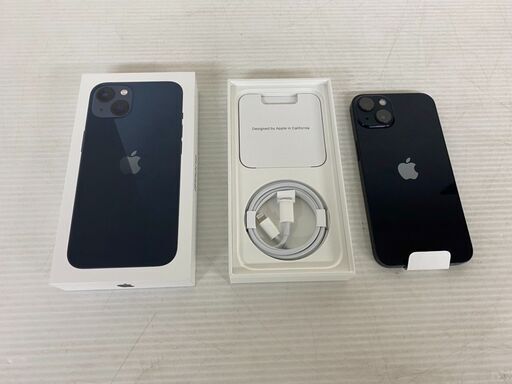 新品】 Apple アップル au iPhone13 128GB MLNC3J/A ミッドナイト