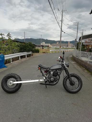 ヤマハ　TW125 カスタム　整備済み　自賠責保険付き　YAMAHA　京都府宇治市から