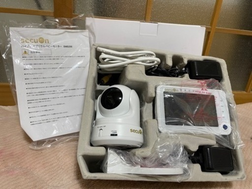 ほぼ未使用☆> secuon ハイブリッドデジタルベビーモニター BMB200