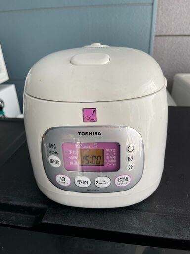 TOSHIBA　炊飯器　3合炊き　RC-5XE9　TO02