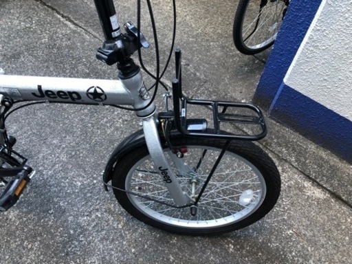 折りたたみ自転車Jeep【本日引取りの方限定価格】