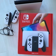 【値下げ】Nintendo Switch有機ELホワイト＋パッケ...