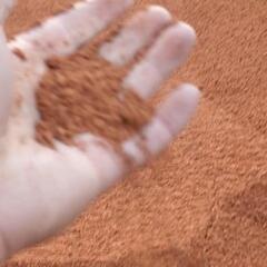 瓦チップオレンジ色、砂系統トン売り