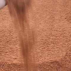 瓦チップオレンジ色、砂系統トン売り