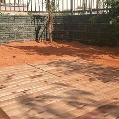 瓦チップオレンジ色、砂系統トン売り