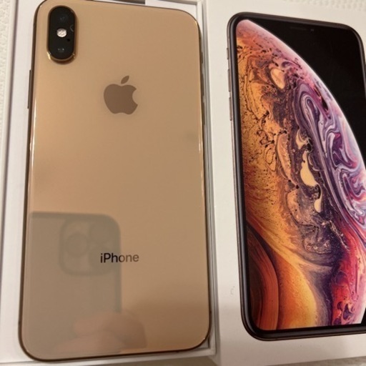 iPhone Xs Max Gold 512 GB docomo 美品-