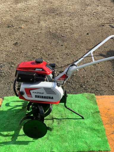 SHIBAURA小型管理機 KB252 家庭菜園 再塗装 メンテ済 作動品