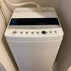 【ネット決済】⭐︎緊急⭐︎Haier 洗濯機　2019年製　11...