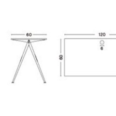 【新品未使用】HAY デスク 机　テーブル