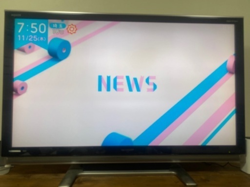 SHARP大型テレビ65インチ！まだまだ使えます！