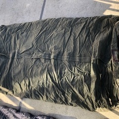 寝具巻き　キャンプセット　寝袋　枕付き
